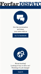 Mobile Screenshot of forfardispatch.co.uk