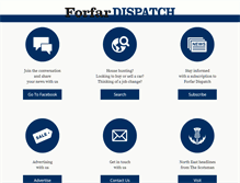 Tablet Screenshot of forfardispatch.co.uk